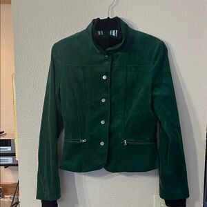 Elie Tahari Women's Dark Green Blazer